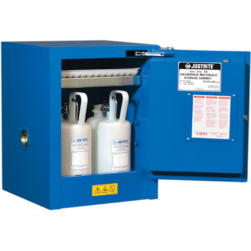 ChemCor&reg; Lined Hazardous Material Countertop Safety Cabinets, 4 gal., 17" x 22" x 17" Distribution Jean Lapalme