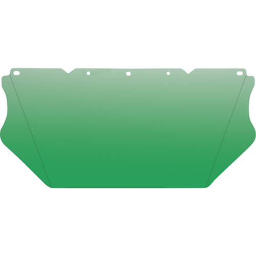 V-Gard&reg; Visor for General Purpose Applications, Polycarbonate, Green Tint Distribution Jean Lapalme