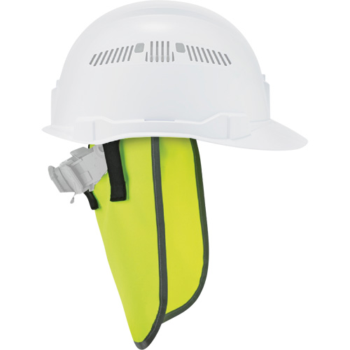 GloWear 8006 Hardhat Neck Shade, High-Visibility Lime Green Distribution Jean Lapalme