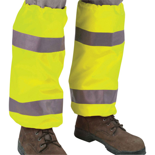 GloWear 8008 Class E High Visibility Leg Gaiters Distribution Jean Lapalme