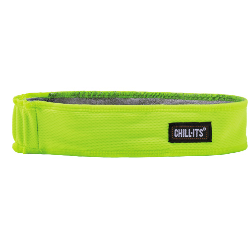 Chill-Its&reg; 6605 Cooling Headband, High Visibilty Lime-Yellow Distribution Jean Lapalme