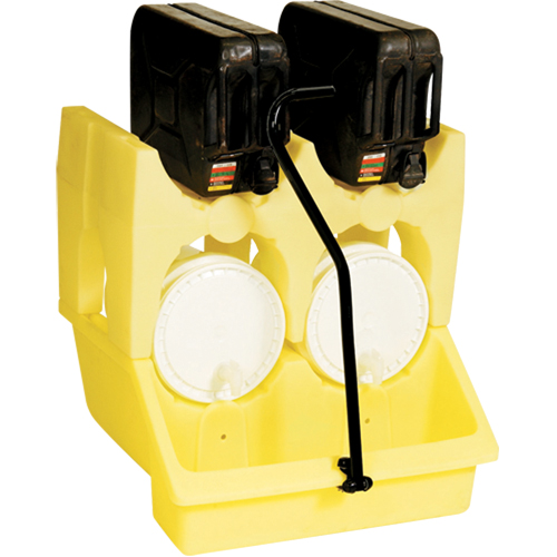 Unit&eacute; mobile Mini-Racker, 31" lo x 29" la x 15,2" ha, 10 gal. US Capacit&eacute; Distribution Jean Lapalme