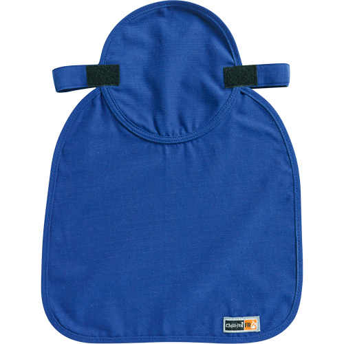 Tampon et voile pour le cou refroidissants et ignifug&eacute;s pour casque de s&eacute;curit&eacute; Chill-Its 6717FR, Bleu Distribution Jean Lapalme