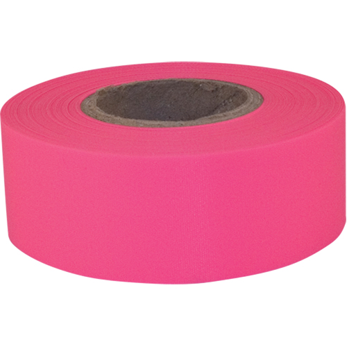 Sub-Zero Flagging Tape, 1.2" W x 150' L, Fluorescent Pink Distribution Jean Lapalme