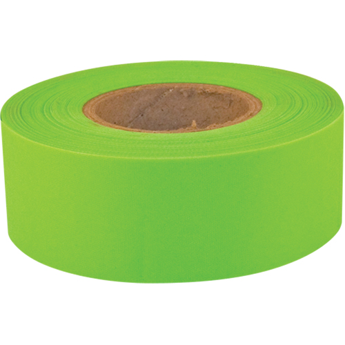 Sub-Zero Flagging Tape, 1.2" W x 150' L, Fluorescent Lime Distribution Jean Lapalme