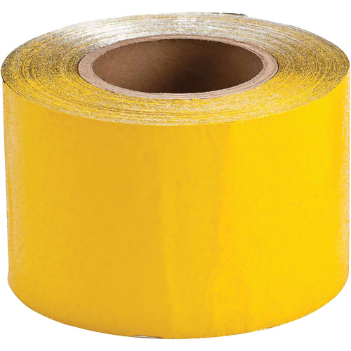 Temporary Pavement Marking Tape, 4" x 150', Vinyl, Yellow Distribution Jean Lapalme