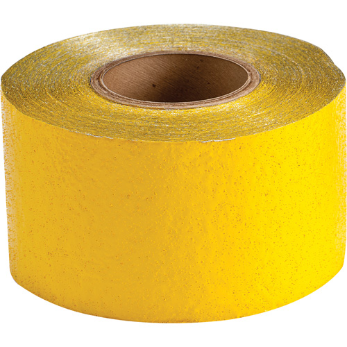 Permanent Pavement Marking Tape, 4" x 150', Retro Reflective, Yellow Distribution Jean Lapalme