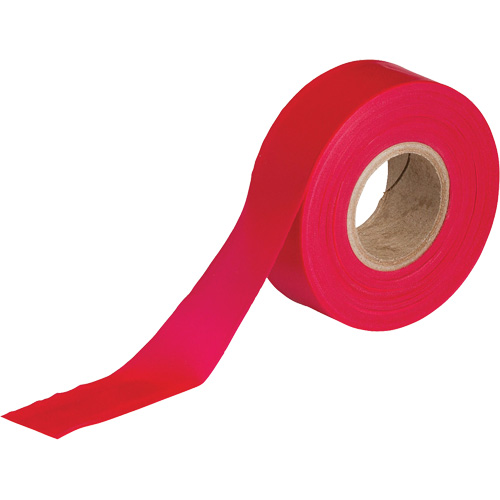 Ruban pour signalisation, 1,188" la x 300' lo, Rouge Distribution Jean Lapalme