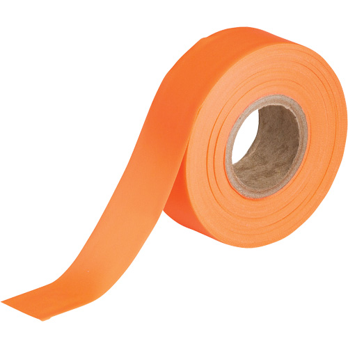 Ruban pour signalisation, 1,188" la x 150' lo, Orange fluorescent Distribution Jean Lapalme