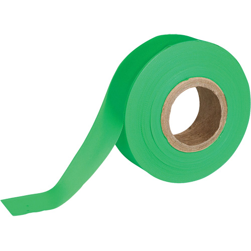 Ruban pour signalisation, 1,188" la x 150' lo, Vert fluorescent Distribution Jean Lapalme