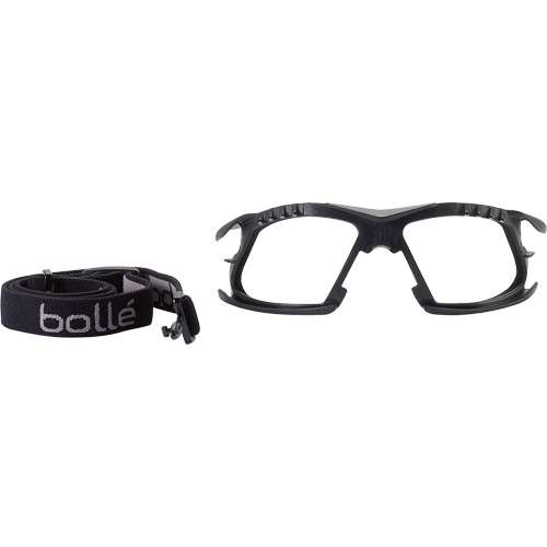 Garniture amovible en mousse et bandeau pour lunettes de s&eacute;curit&eacute; RUSH+ Distribution Jean Lapalme