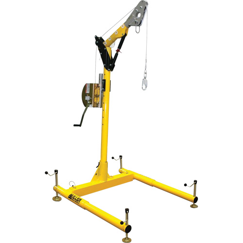 Syst&egrave;me de palan 4 mcx avec palan/treuil Manhandler Distribution Jean Lapalme