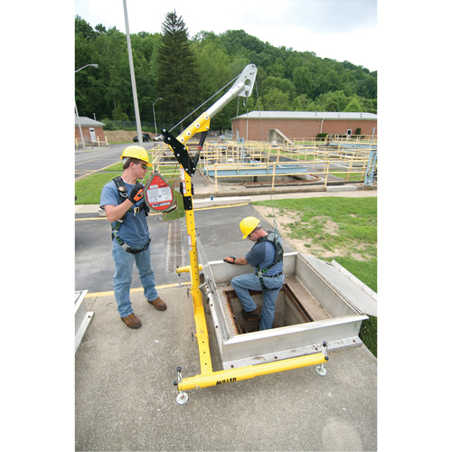 Syst&egrave;me de palan 4 mcx avec palan/treuil Manhandler Distribution Jean Lapalme