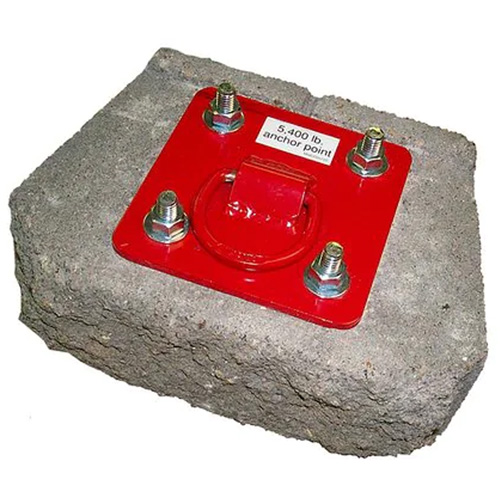Ancrage continu pour b&eacute;ton PROTECTA PRO, B&eacute;ton, Usage Temporaire Distribution Jean Lapalme