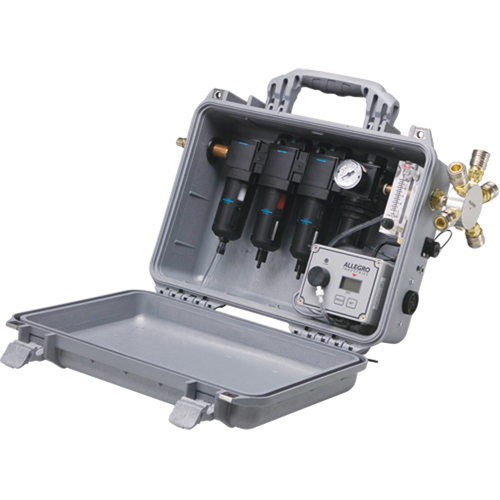 ALLEGRO INDUSTRIES Carry Air 5 Worker Filtration Panels Distribution Jean Lapalme