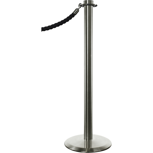 Poteaux portatifs, Hauteur de 34", Chrome poli Distribution Jean Lapalme