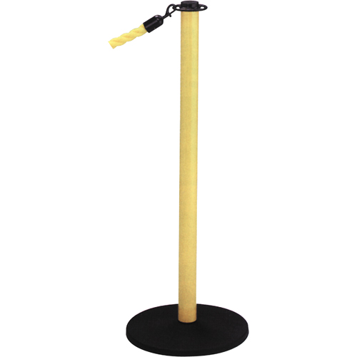 Portable Posts, 36" High, Yellow Distribution Jean Lapalme