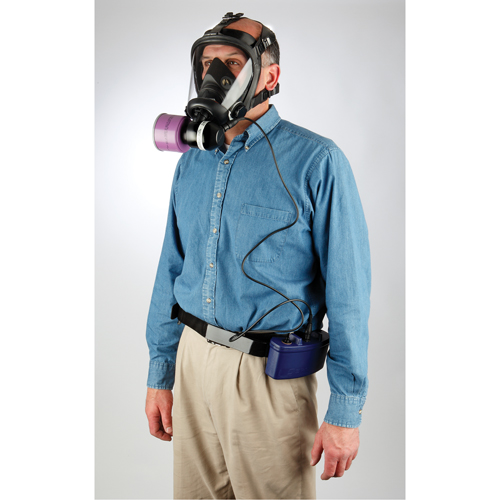 APR motoris&eacute; facial s&eacute;rie PR500, Respirateur &agrave; masque, Pile NiCd Distribution Jean Lapalme