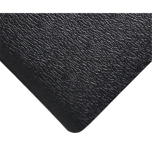 Tapis Deluxe Soft Step No 444, Rugueux, 3' x 5' x 5/8", Noir, &eacute;ponge en PVC Distribution Jean Lapalme