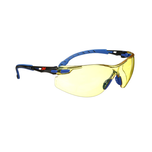Solus Safety Glasses with Scotchgard Lenses, Amber Lens, Anti-Fog, Meets/Exceeds CSA Z94.3 Distribution Jean Lapalme