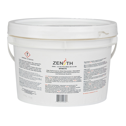 Base Sorbent Neutraliser, Dry, 3.5 kg, Caustic Distribution Jean Lapalme