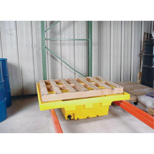 Ultra-Rack Sump&reg;, 51.5" L x 51.5" W x 12" H, 66 US gal. Capacity Distribution Jean Lapalme