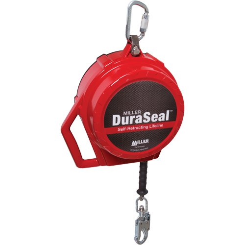 Miller&reg; DuraSeal Self-Retracting Lifeline, 50', Stainless Steel, Swivel Distribution Jean Lapalme