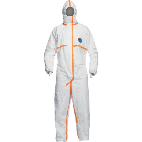 Coveralls, Small, White, Tyvek&reg; 800 J Distribution Jean Lapalme