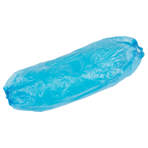 Disposable Sleeves, 18" long, Polyethylene, Blue Distribution Jean Lapalme