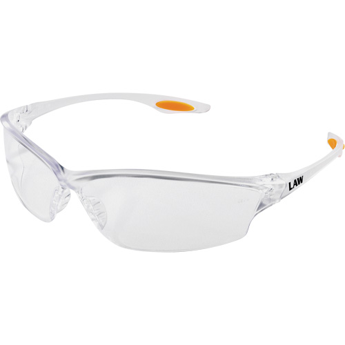Law&reg; 2 Safety Glasses, Clear Lens, ANSI Z87+ Distribution Jean Lapalme