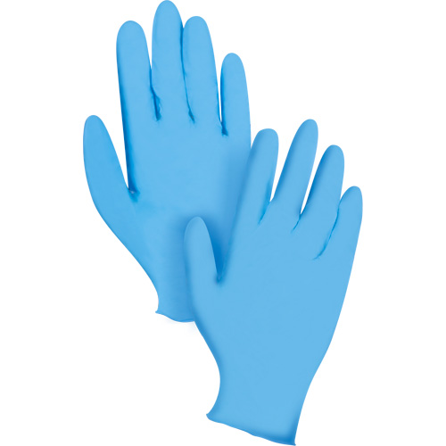 Gants jetables KeepKleen, T-Grand, Nitrile, 8 mils, Sans poudre, Bleu Distribution Jean Lapalme