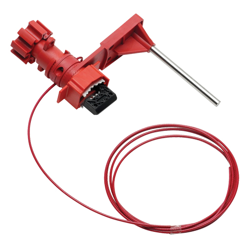 Small Valve Lockout With Blocking Arm, Universal Type Distribution Jean Lapalme