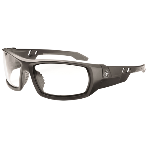 Lunettes de s&eacute;curit&eacute; Skullerz Odin, Lentille Transparent, Antibu&eacute;e/Anti-&eacute;gratignures, ANSI Z87+/R&eacute;pond ou surpasse la norme CSA Z94.3 Distribution Jean Lapalme