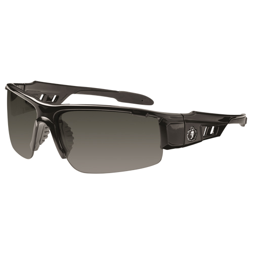 Lunettes de s&eacute;curit&eacute; Skullerz Dagr, Lentille Grise/fum&eacute;e, Anti-&eacute;gratignures, ANSI Z87+/R&eacute;pond ou surpasse la norme CSA Z94.3 Distribution Jean Lapalme