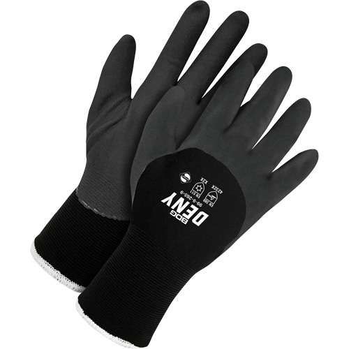 Gants synth&eacute;tiques, 10, R&ecirc;vetement Mousse de nitrile, Calibre 15, Enveloppe en Nylon/Acrylique Distribution Jean Lapalme