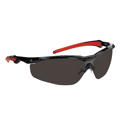 Lunettes de s&eacute;curit&eacute; s&eacute;rie Hawk Dynamic, Lentille Fum&eacute;e, Antibu&eacute;e, ANSI Z87+/R&eacute;pond ou surpasse la norme CSA Z94.3 Distribution Jean Lapalme