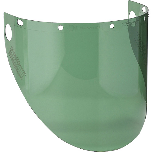 Visi&egrave;re pr&eacute;form&eacute;e Dynamic, Polycarbonate, Teinte Vert Distribution Jean Lapalme