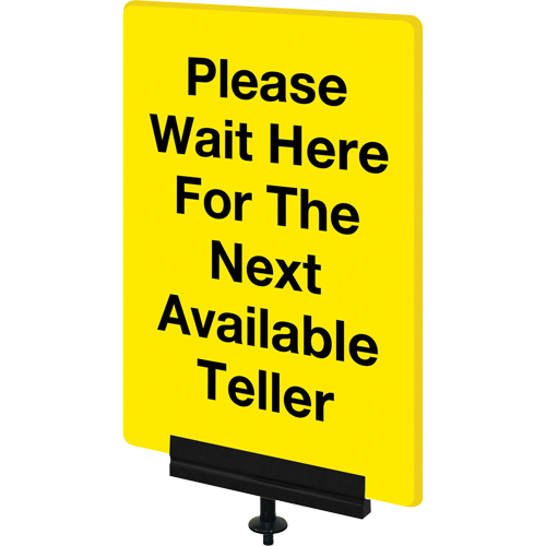 Sign Bracket for Portable Post, Black Distribution Jean Lapalme