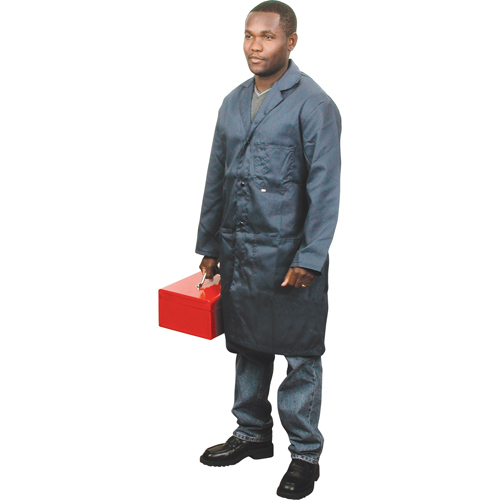 BLOUSES DE TRAVAIL, Poly-coton, Taille 42, Bleu marine Distribution Jean Lapalme