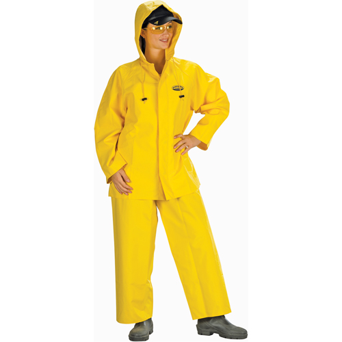 Hurricane Flame Retardant/Oil Resistant Rain Suits - Rainsuits, 4X-Large, Yellow Distribution Jean Lapalme