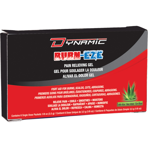 Gel Burn-Eze pour le soulagement de la douleur Dynamic, Gel, Classe 2 Distribution Jean Lapalme