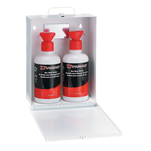 Douche oculaire avec bouteilles vides Dynamic, Double Distribution Jean Lapalme