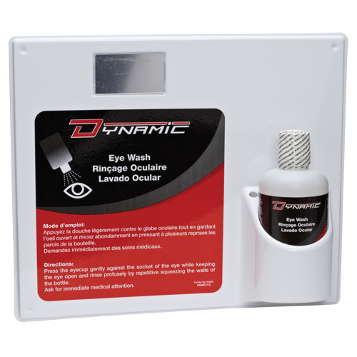 Douche oculaire avec solution isotonique Dynamic, Simple Distribution Jean Lapalme