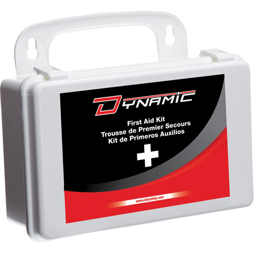 Trousse de premiers soins Dynamic, R&eacute;pond &agrave; la norme CSA Z1220-17 type 1 individuelle, Personnel (1 travailleur) Distribution Jean Lapalme