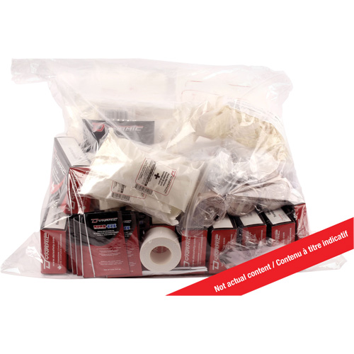Recharge pour trousse de premiers soins Dynamic, WSIB Ontario, Classe 2 Distribution Jean Lapalme