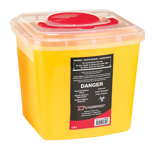 Contenant Sharps Dynamic, Capacit&eacute; de 7 L Distribution Jean Lapalme