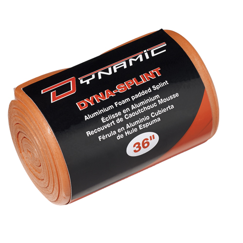 Dynamic Splint, Multipurpose, Aluminum Foam Padded, 36", Class 1 Distribution Jean Lapalme