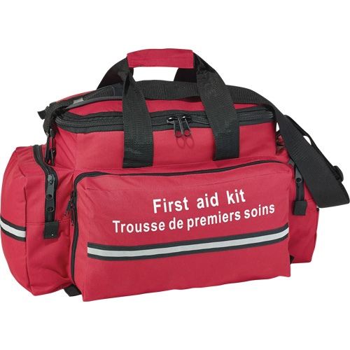 Trousse de premiers soins de trauma pour premier r&eacute;pondant Dynamic, Dispositif m&eacute;dical Classe 1, Sac en nylon Distribution Jean Lapalme