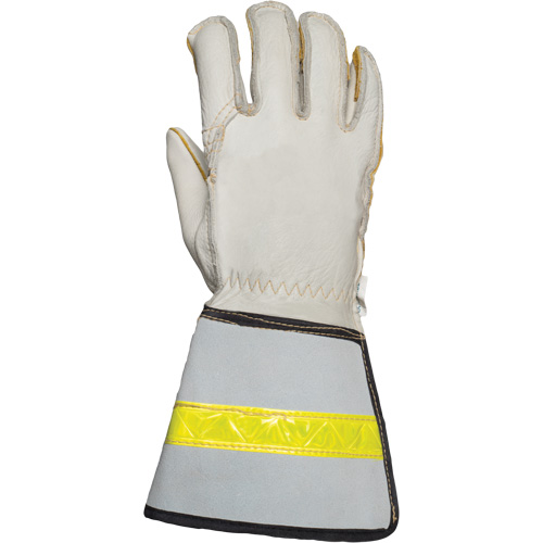 Gants pour monteur de ligne, Petit, Paume en Cuir fleur de vache Distribution Jean Lapalme