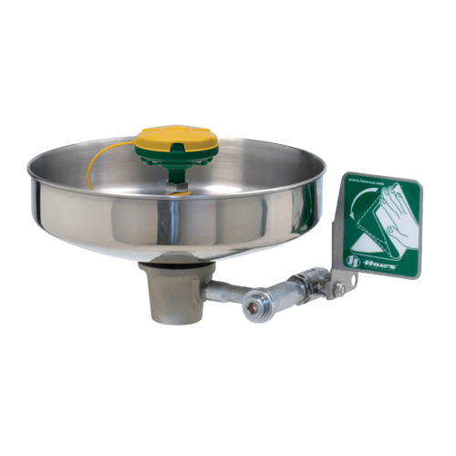 Poste de douche oculaire/faciale, Bol Acier inoxydable Distribution Jean Lapalme